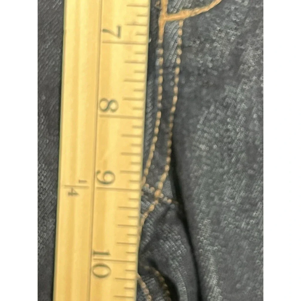 Eddie Bauer Jeans Women 12L Curve Slim Straight Long Tall Dark Wash